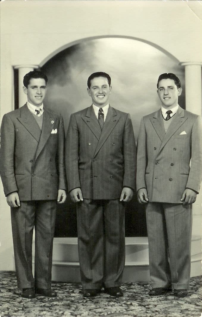 Ricciardi Brothers, Umberto, Natale and Giuseppe