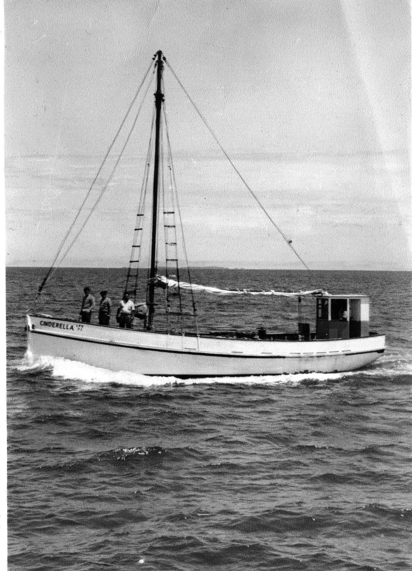 Cinderella with Antonio Paparone Jim Camarda Frank Paparone onboard